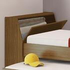 Cama Solteiro Bicama Cabeceira Bau 220x88 Bb28 Dtall