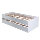 Cama Solteiro Bicama Com Cama Auxiliar 194x83 Cm20 Dtall