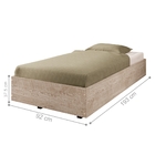 Cama Solteiro Box Cilas Amarula