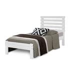 Cama Solteiro Canada  Ripada Branco