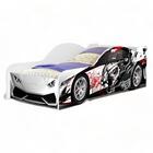 Cama Solteiro Carro Cinza Cambel