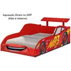 Cama Solteiro Carro Mc Veloz Vermelho