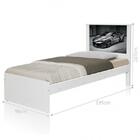 Cama Solteiro Carro Sport Chumbo