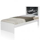 Cama Solteiro Carro Sport Chumbo