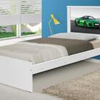 Cama Solteiro Carro Sport Verde