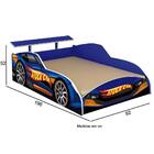 Cama Solteiro Carro Stock Car Azul Marinho