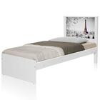 Cama Solteiro Cidade Paris Com Colchão