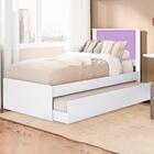 Cama Solteiro Com Auxiliar 15x114x Tebar