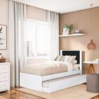 Cama Solteiro Com Auxiliar Barcelona Tebar