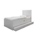 Cama Solteiro Com Auxiliar Bicama Bau Larissa Dani Framar