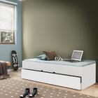 Cama Solteiro Com Auxiliar Branco Chiara Phoenix Baby