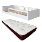 Cama Solteiro Com Colchão Castor Montessoriana Infantil Shop