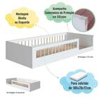 Cama Solteiro Com Colchão Castor Montessoriana Infantil Shop