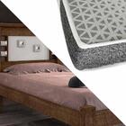 Cama Solteiro Com Detalhes Na Cabeceira Malbec Off White Laví