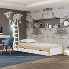 Cama Solteiro Com Gavetas Darwin - Casatema