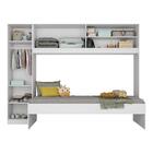 Cama Solteiro Com Guarda-roupas Para Colchão 88x188 Cm Casadi