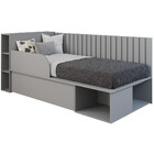 Cama Solteiro Com Nichos Nalu Cimol