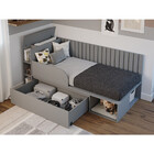 Cama Solteiro Com Nichos Nalu Cimol