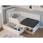 Cama Solteiro Com Nichos Nalu Cimol