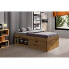 Cama Solteiro Com Sapateira E Nicho Laura Yescasa Jequitiba