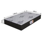 Cama Solteiro Comoda Florenca Branca Com Colchao Gazin D33 88