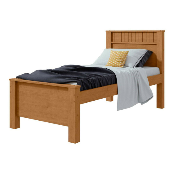 Cama Solteiro Convencional Estrutura Mdf Athenas Móveis Lopas