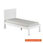 Cama Solteiro Dallas Branca