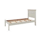 Cama Solteiro Dallas Ii Off White Com Colchão