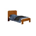 Cama Solteiro Dallas Sallêto Nogal