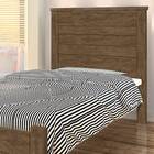 Cama Solteiro Danubia Basoto Castanho Fosco