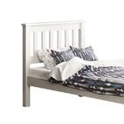 Cama Solteiro De Madeira Branco - Piratini