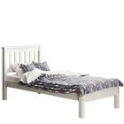 Cama Solteiro De Madeira Branco - Piratini