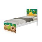 Cama Solteiro Dinossauro Com Colchão