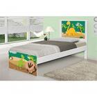 Cama Solteiro Dinossauro Com Colchão