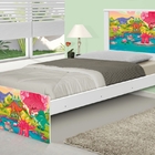 Cama Solteiro Dinossauros Coloridos Com Colchão