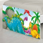 Cama Solteiro Dinossauros No Lago