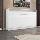 Cama Solteiro Dobrável Branca