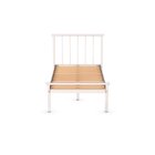 Cama Solteiro Em Aço Begônia Cabecasa Madeiraoriginals