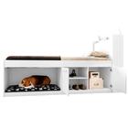 Cama Solteiro Espaço Pet Branco