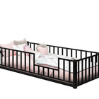 Cama Solteiro Estilo Montessoriana P/ Colchão 188x88- Preto