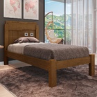 Cama Solteiro F80 Letícia 0,88 - Malbec