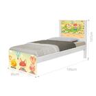 Cama Solteiro Fazendinha Animais Com Colchão