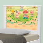 Cama Solteiro Fazendinha Animais Com Colchão