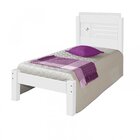 Cama Solteiro Flex Color Lívia Quarto Branco