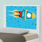 Cama Solteiro Foguete Espacial Com Colchão