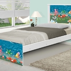 Cama Solteiro Fundo Do Mar