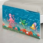 Cama Solteiro Fundo Do Mar Com Colchão