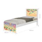 Cama Solteiro Fundo Do Mar Feliz