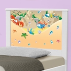 Cama Solteiro Fundo Do Mar Feliz Com Colchão