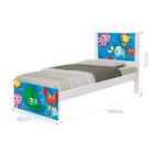 Cama Solteiro Fundo Do Mar Peixinhos Com Colchão